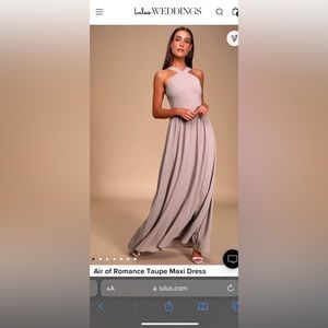 These are 3 brand new never worn Lulus bridesmaids dresses.